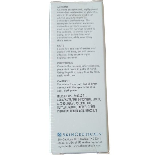 Skin Care SkinCeuticals Phloretin CF 1 oz New - Picture 4 of 7